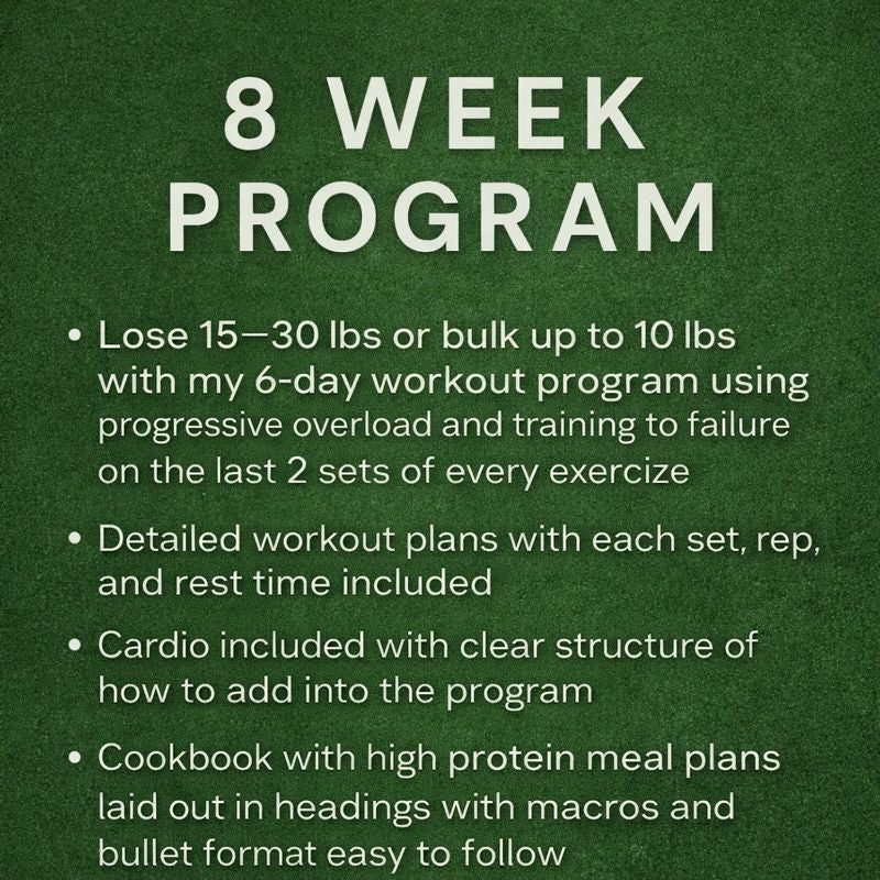 8 Week Program